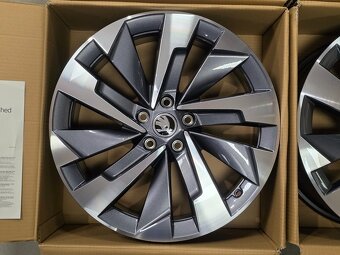originál alu ŠKODA Kodiaq II Halti 7,5x19" 5x112 ET40 R19 - 12