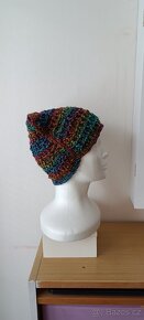 Pletené a háčkované čepice - 12