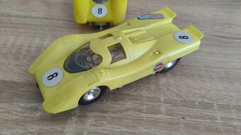 Ites autodráha autíčko Porsche 917 světle žluté - 12