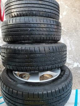Alu kola na Škoda Fabia originál 185/60 R14 - 12