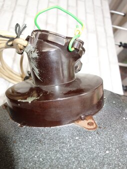 Industriální lampa veliká, boční přidělání - 12