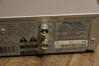 DVD recorder Pioneer DVR 540 H kompletní balení - 12
