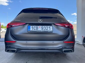 C220d 4matic BLACK MAGNA 2024, ZÁRUKA 7/26, 20TKM, 1.maj, ČR - 12