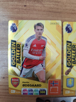 Fotbalové kartičky Premier league 2025 - Golden Baller - 12