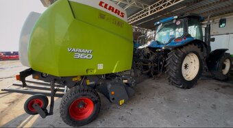 Balíkovač lis na guľaté balíky claas variant 360 - 12