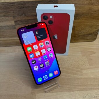 iPhone 13 128GB, červený (12 měsíců záruka) - 12