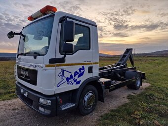 MAN TGL 8.180 HÁKOVÝ NOSIČ KONTAJNEROV EURO-5 - 12