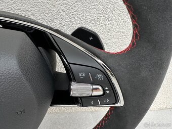 Volant zkoseny DSG VRS airbag skoda octavia IV vyhrievany - 12
