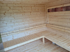 Venkovní saunový domek s odpočívárnou - 12
