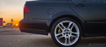 Saab 9-5 2.0T Hirsch (210PS),alu18/kůže/sport.výfuk,nová STK - 12