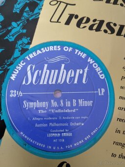 LP - desky vinyl vážná hudba-Schubert , Mozart a další - 12