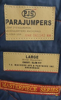 PARAJUMPERS masterpiece series-nylon, péří - 12