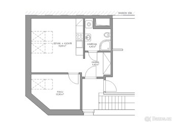 Pronájem bytu 2+kk 38 m² Štěpárna, Roudnice nad Labem - 12