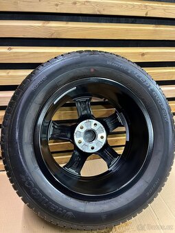 Alu originální kola Audi Q3 černé 5x112, 215/65 R17❄️ - 12