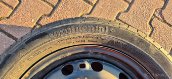 Plechové disky Škoda Fabia 2 5x100 6x15 ET43 195/55r15 letní - 12
