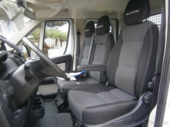 FIAT DUCATO 2,3  DVOUKABINA 7 MÍST 163157 KM-2017 - 12