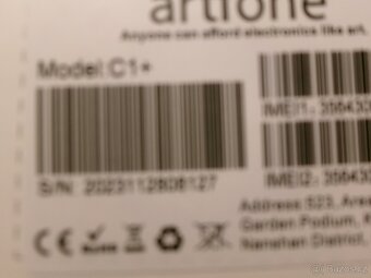 Nové:mobil Artfone C1+sluchátka Hearing aid to go. - 12