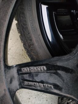 4ks alu disky orig. AMG 5x112 R18 dvojrozmer 7mm pneu - 12