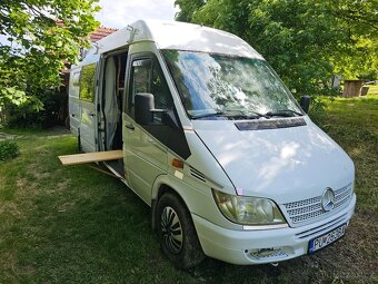 Mercedes Benz sprinter 2005, 7 míst + nákladní + obytný - 12