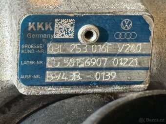 Turbo KKK - VW Passat B6(3C) 2.0TDi 103kW - typ CBA - 12