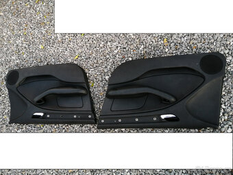 BMW E46, prahy PVC, černé - 12