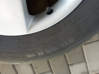 Alu kola 4x108R16 orig.Peugeot 5008 + letní pneumatiky - 12