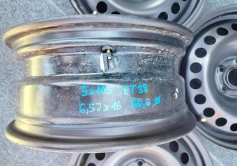 Disky na Opel/Chevrolet 5x105 ET38 6,5Jx16" 56,6 - 12