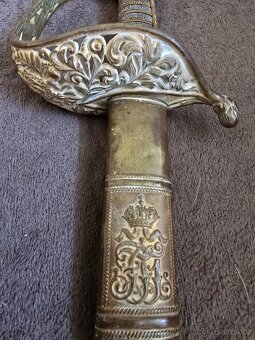 KRÁSNÁ STARÁ ŠAVLE RAKOUSKO UHERSKO VZOR 1889 - 12