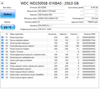 PATA hard disky, HDD 3,5", odzkoušené, cena od 89,- kus - 12