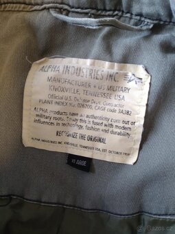 BUNDA PARKA M65 ALPHA INDUSTRIES LIMITOVANÁ EDICE XL - 12