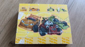 Retro dřevěné kostky - 12