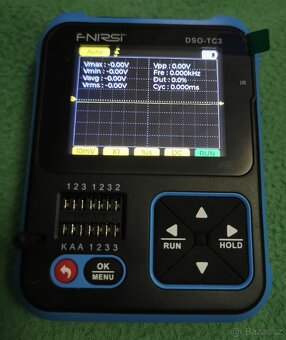 3-in-1 osciloskop, tester, generator - 12