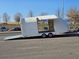 Prodám britský krytý sklopný vlek ECO Trailer Velocity RS - 12