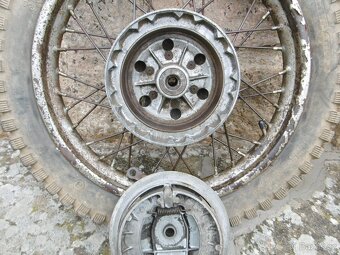 jawa soutěžní šestidenní enduro přední kolo 21" - 12