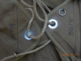 Německý padák, voj. bedny,výstroj,nádrž na vodu a jiné - 12