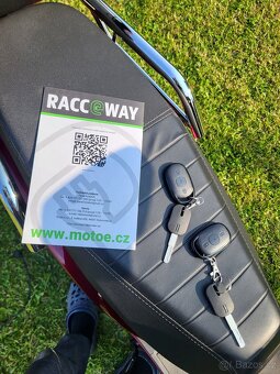 Elektroskútr RACCEWAY E-FICHTL červený-lesklý - 12