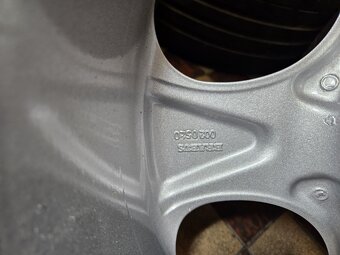 alu kola BRABUS R18 po kompletní renovaci + pneu + tpms - 12