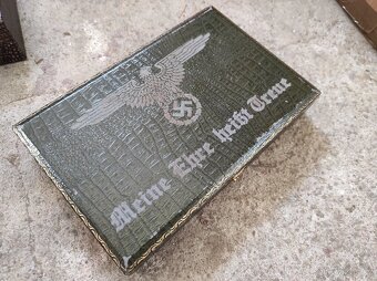 Různé příbory v etuích,SS a Luftwaffe - 12