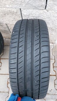 Alu kola 5x112 r17 škoda octavia II letní pneu - 12