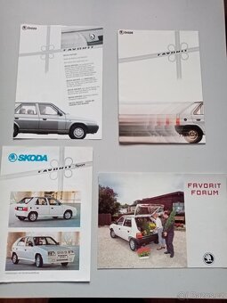 Prospekty škoda favorit, forman - 12