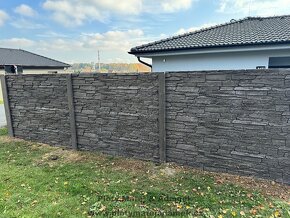 Betonový plot, Ploty z 3D panelů, brány a branky - 12