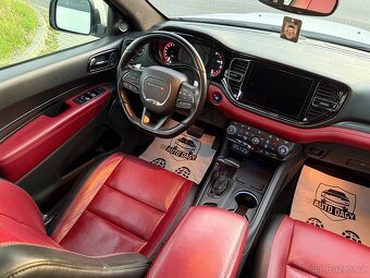 Dodge Durango R/T 5.7 V8 HEMI—2021–4x4—69.000km—červená kůže - 12