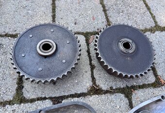 ČZ 125 B T 125 150 C, kývačka - díly motoru - 12