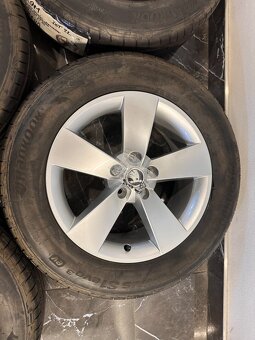 orig Alu Ratikon r17 Kodiaq tiguan letní 565601025 - 12