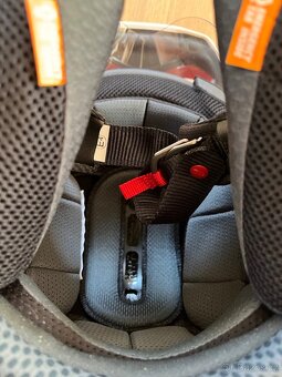 přilba/helma červená HONDA Arai Tour-X4, S, NOVÁ - 12