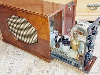 Starožitné rádio Radiola, 313V, SR, rok 1931 - 12