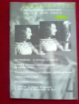 časopisy pro obor PSYCHOLOGIE -Konfrontace, Ps. dnes, Propsy - 12