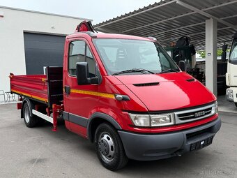 IVECO DAILY TŘÍSTRANNÝ SKLÁPĚČ + HYDRAULICKÁ RUKA do 3,5 - 12