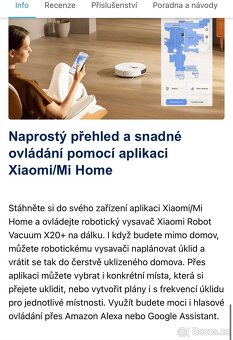 Robotický vysavač - Xiaomi robot vacuum X20+ - 12