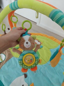 Baby Fehn krásná 3D aktivity deka Forest 0+ - 12
